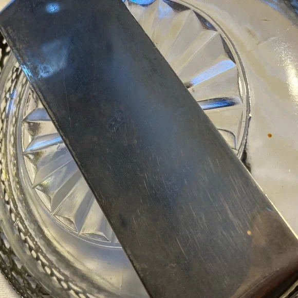 Vintage Glass and Metal Basket - Picture 5 of 5